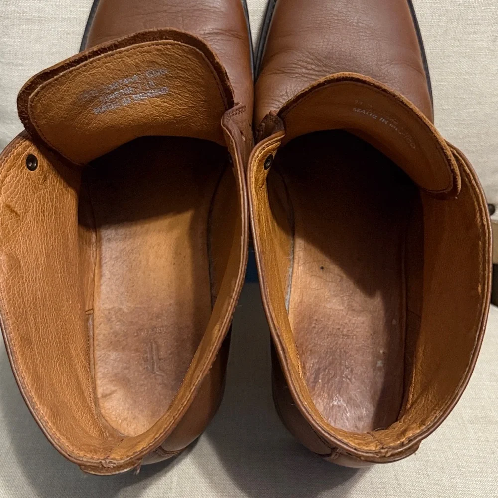 Frye Men's Brown Leather Chukka Boots, Size 11D